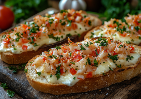 Горячие бутерброды с крабовыми палочками: вкуснятина на завтрак или перекус