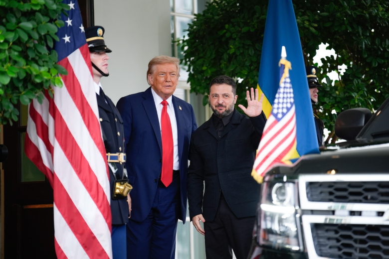 Дональд Трамп и Владимир Зеленский