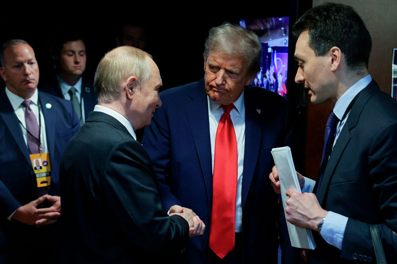 Владимир Путин и Дональд Трамп