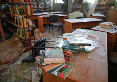 В школе Крыма разобрались с последствиями атаки БПЛА