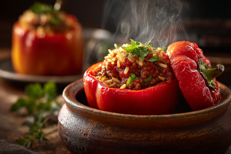 Идеальные фаршированные перцы: мясо тает во рту. Секрет в тушении