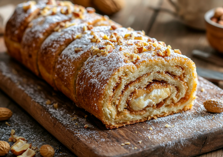 Вкуснейший арахисовый рулет за час? Легко — этот рецепт спасает, когда надо удивить гостей