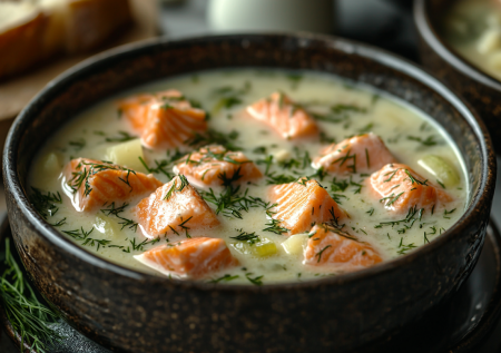 Финский рыбный суп лохикейтто! Обалденно нежный и вкусный — готовлю каждые выходные!