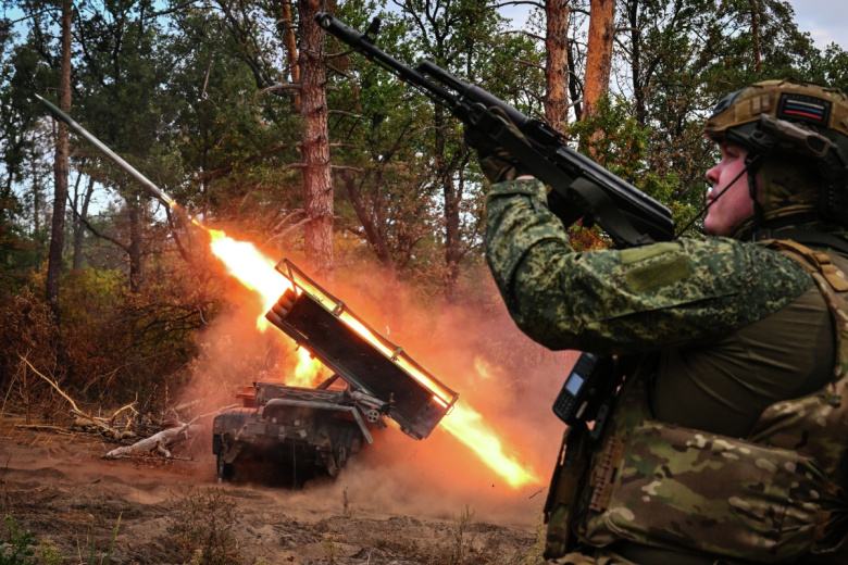 Боевая работа военнослужащих ВС РФ