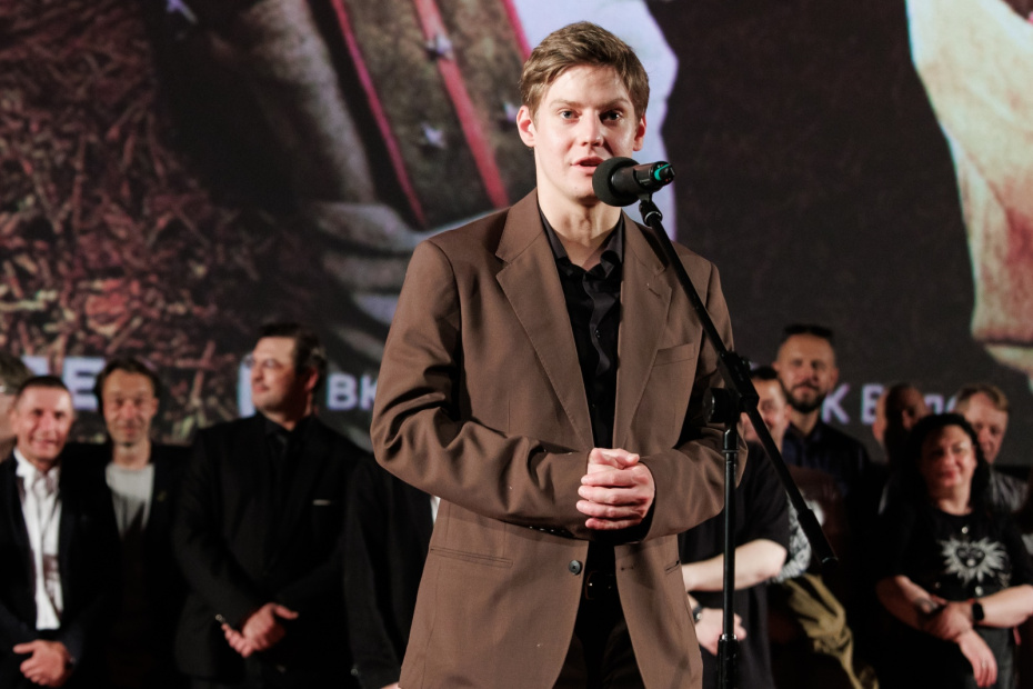 Павел Табаков на премьере фильма «Август»