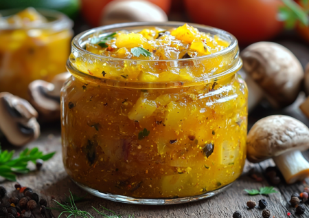 Рецепт от скуки: кабачковая икра с грибами — вкус отменный