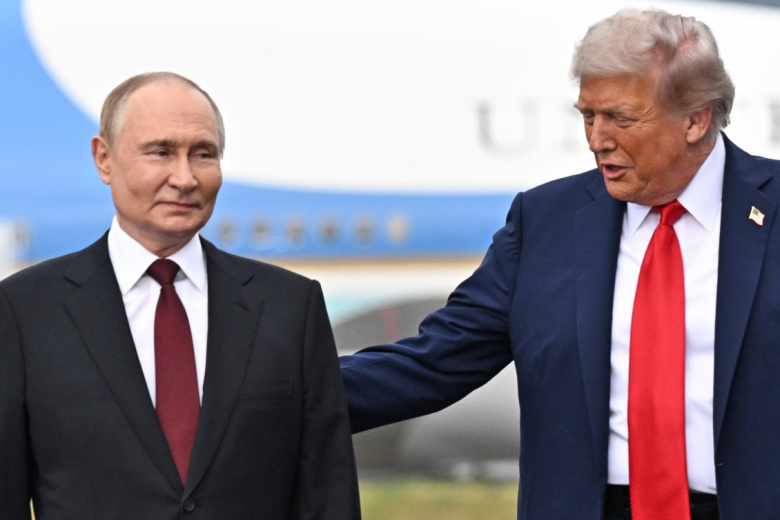 Президент РФ Владимир Путин и президент США Дональд Трамп