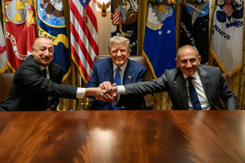 Ильхам Алиев, Дональд Трамп и Никол Пашинян