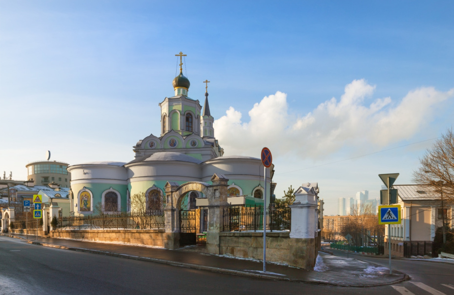 Храм Воздвижения Креста Господня на Чистом Вражке
