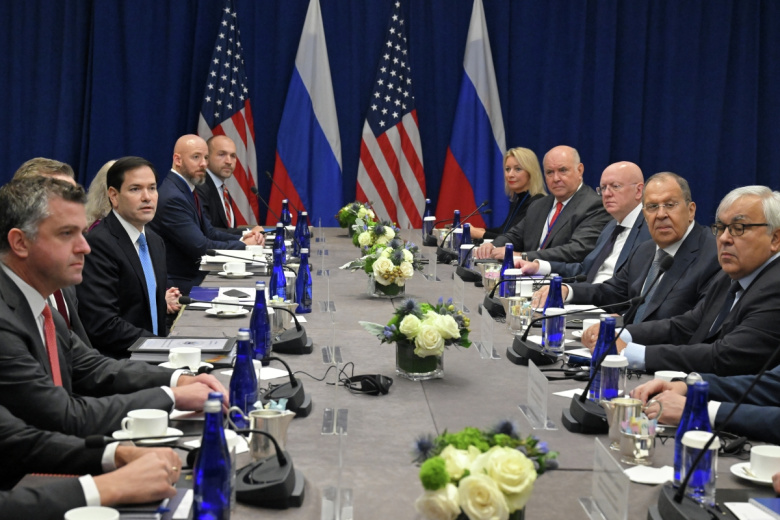 Встреча главы МИД РФ Сергея Лаврова и госсекретаря США Марко Рубио в Нью-Йорке