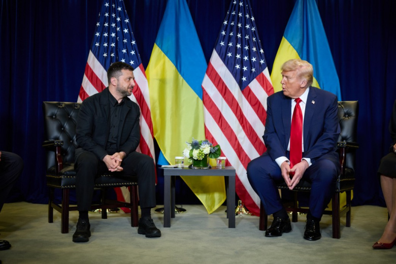 Владимир Зеленский и Дональд Трамп