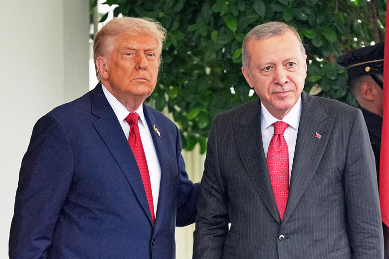 Встреча президентов США Дональда Трампа и Турции Реджепа Тайипа Эрдогана в Белом доме