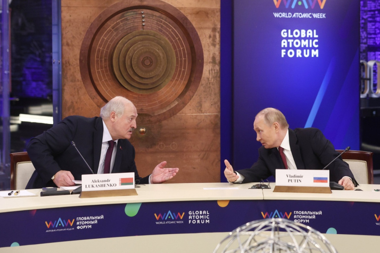 Александр Лукашенко и Владимир Путин