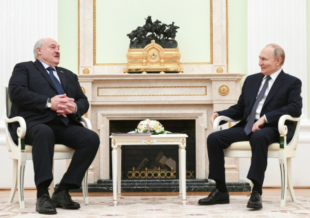В Кремле началась встреча Путина и Лукашенко