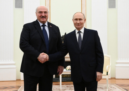 Путин пошутил о конкуренте «Газпрома» в Белоруссии