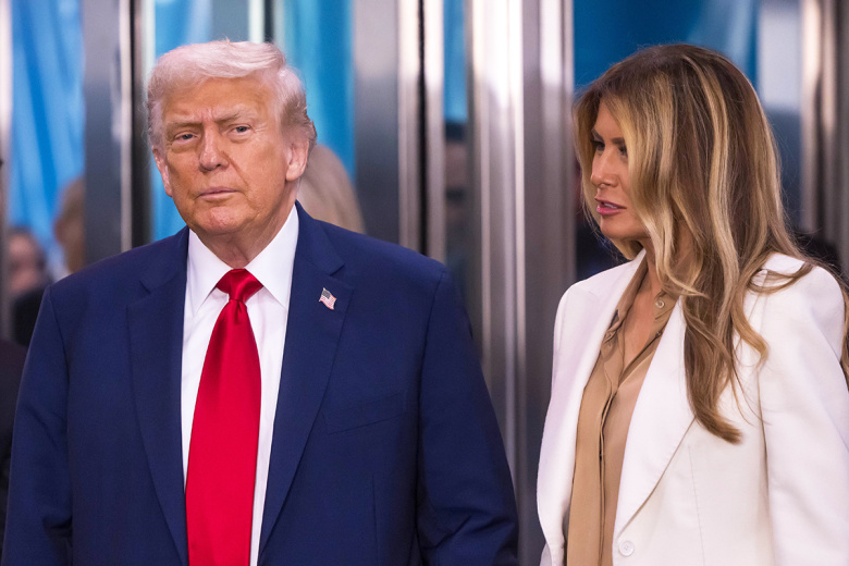 Дональд и Мелания Трамп