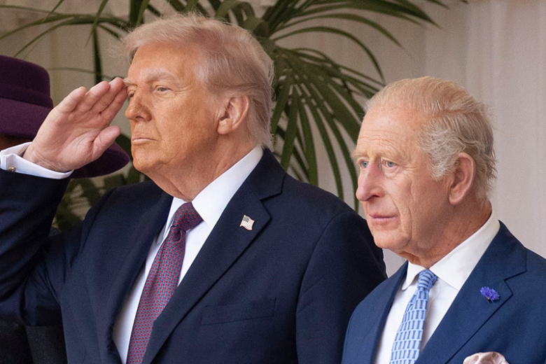 Дональд Трамп и Карл III