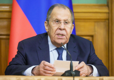 Пресс-конференцию Лаврова в ООН охранял особенный защитник