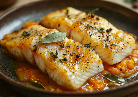 Минтай томленый в пасте из моркови и лука: простой рецепт раскрывает вкус рыбы