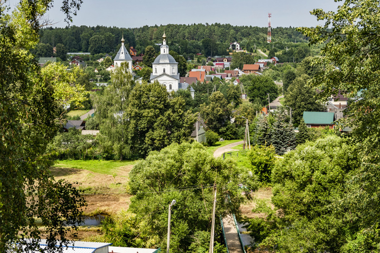 Вид на город Верею