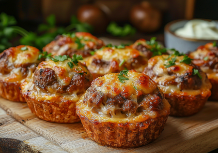 Семья точно оценит эти гнезда из фарша! Они с потрясающим вкусом и ароматом — очень сытные и нежные