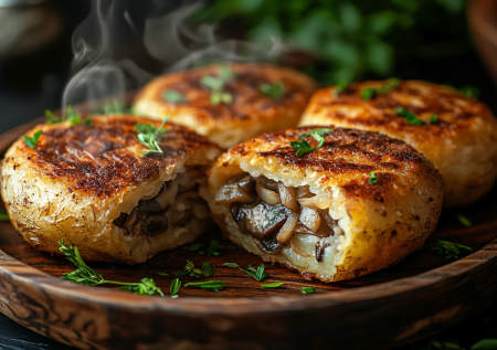 Рецепт из столицы картошки! Белорусские картофельные зразы с грибной начинкой