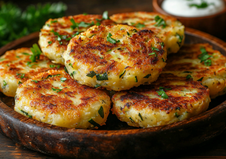 Вкуснее мяса! Натерла и обжарила за 5 минут! Чудо-котлеты с картофелем и кабачком