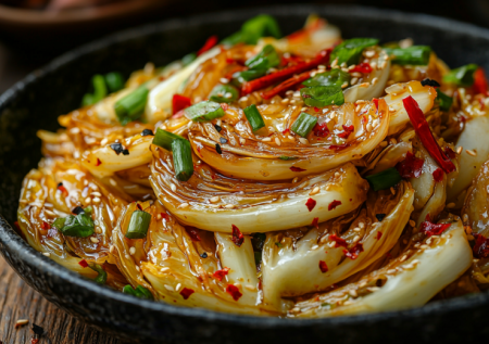 Жарю вчерашний рис с пекинкой. Получился шедевр — вкусный и простой ужин из 5 ингредиентов