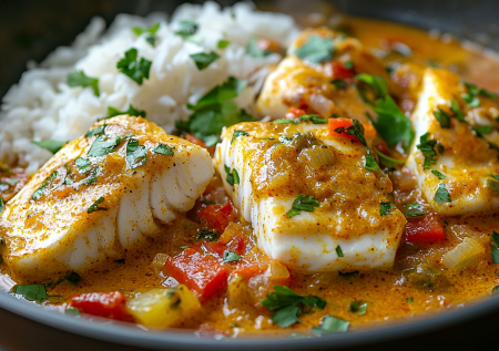 Вкуснее котлет и запеканок! Готовлю минтай по-индийски. Аромат карри на всю кухню!