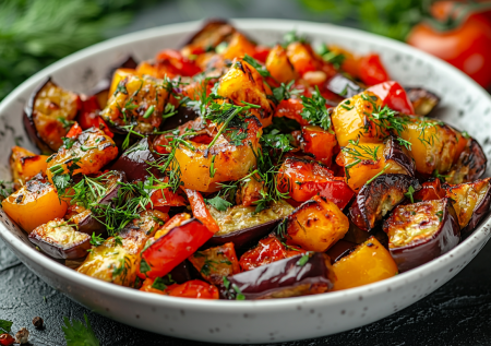 Готовим салат из баклажанов по-татарски — пряно, вкусно и ароматно