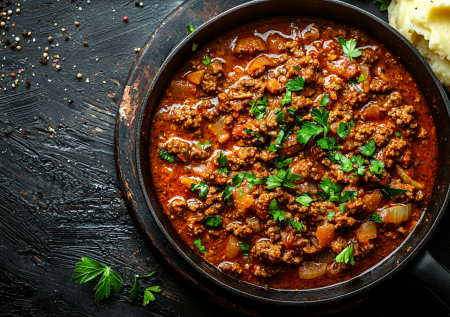 Мясной соус из фарша и сливок: вкуснейшая подлива к пюре или рису