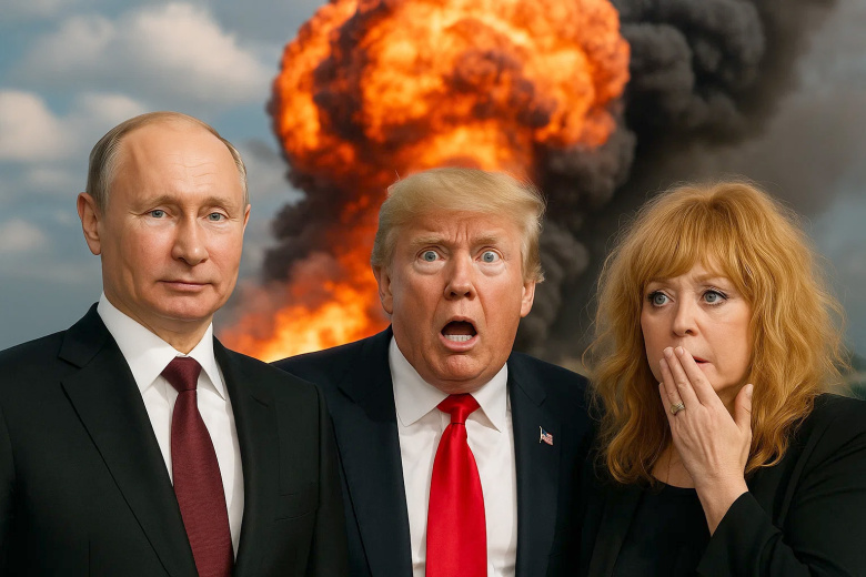 Владимир Путин, Дональд Трамп и Алла Пугачева в представлении ИИ
