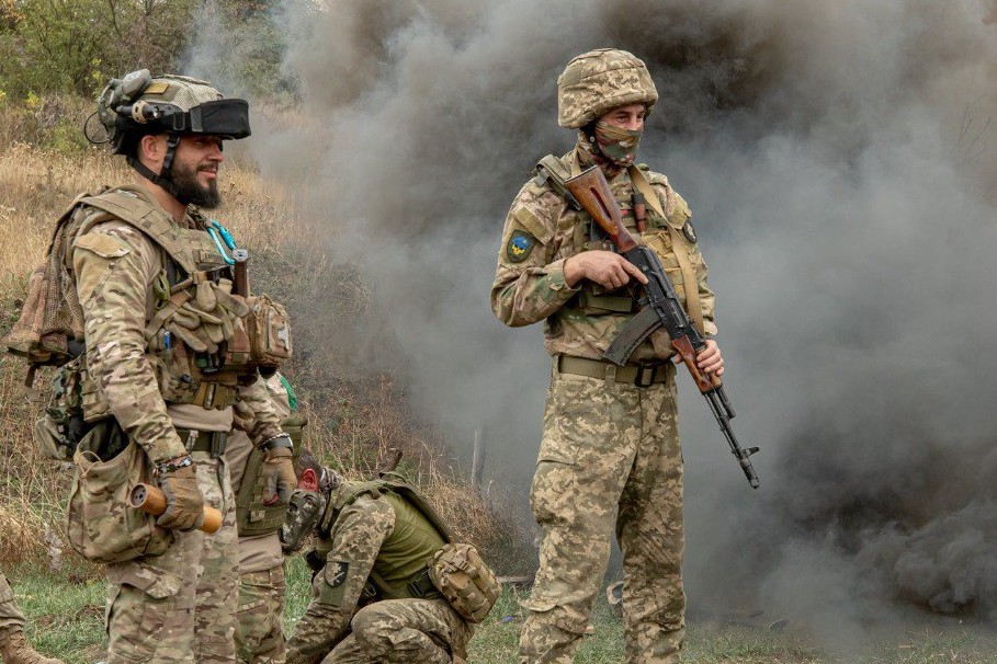 Военнослужащие ВСУ