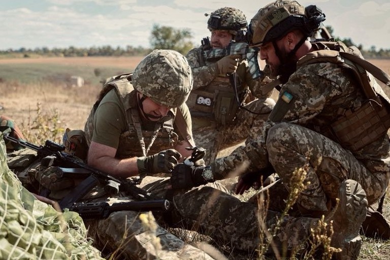 Военнослужащие ВСУ
