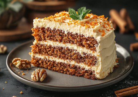 Вкусный и полезный: апельсиновый секрет морковного кекса, который едят все дети