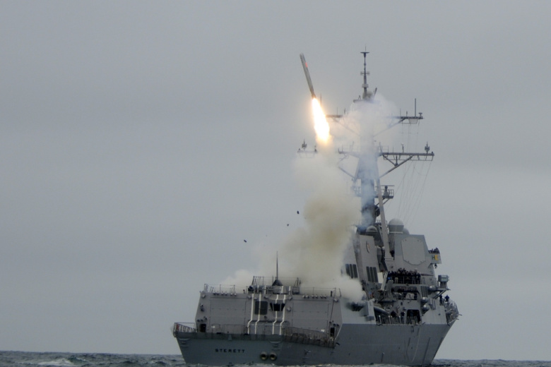 Пуск ракеты Tomahawk
