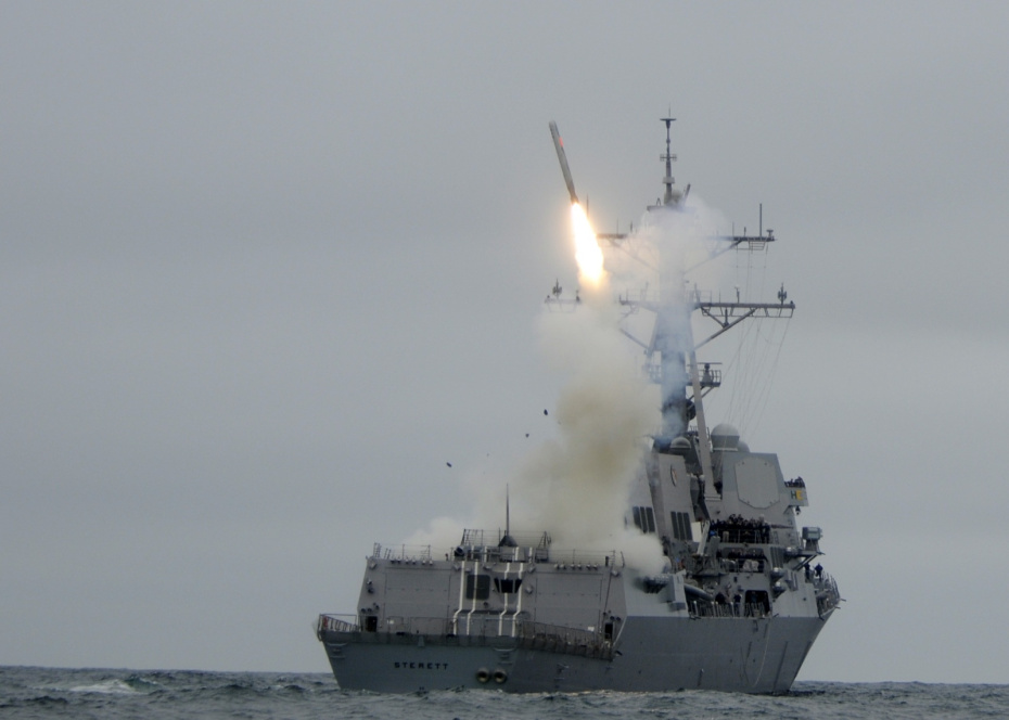 Пуск ракеты Tomahawk