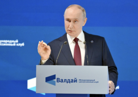 «Боль для украинцев и русских»: главные заявления Путина на «Валдае»