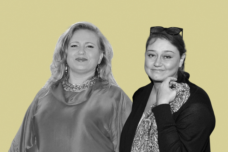Олеся Жураковская и Маргарита Шубина