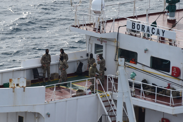 Задержание танкера Boracay у берегов Франции