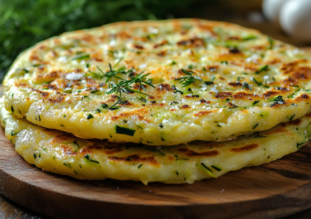 Чудо-завтрак из творога и сыра! Вкуснейшие творожные лепешки — корочка хрустит, а сыр тянется