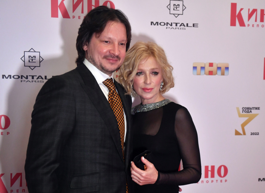 Максим Шабалин и его супруга актриса Ирина Гринева на церемонии вручения премии «Событие года»
