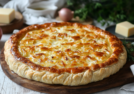 Осетинский пирог Кабускаджын! Объедение с сыром и капустой — сложное только название!