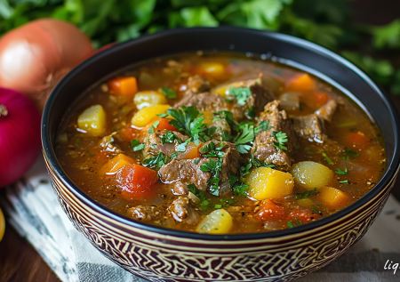 Вкуснейший узбекский суп мастава. Этот супчик хоть каждый день подавай — сытный и ароматный