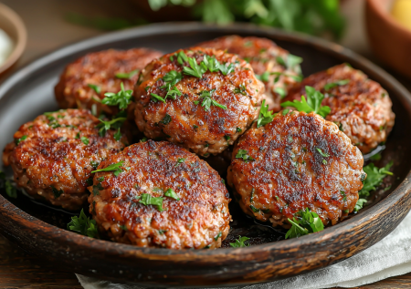 Очень сочные и нежные котлетки кефте — как в Турции, только вкуснее! Заворачиваю в лаваш или питу