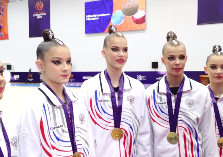 Российские гимнастки поделились эмоциями после победы на Играх стран СНГ