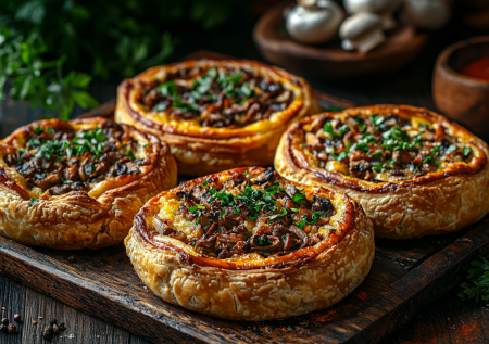 Перепечи с мясом и грибами — ароматные открытые пирожки: удмуртский рецепт