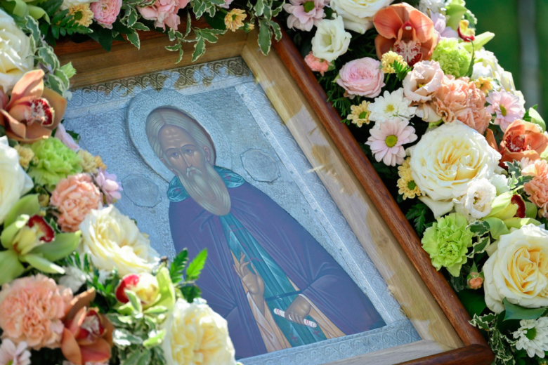 Икона преподобного Сергия, игумена Радонежского