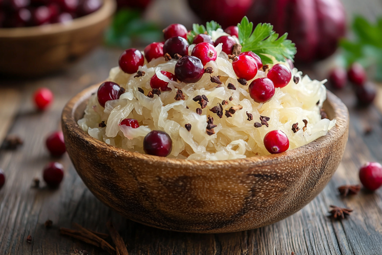 Вы не поверите, какой вкус у настоящей квашеной капусты с клюквой и тмином!