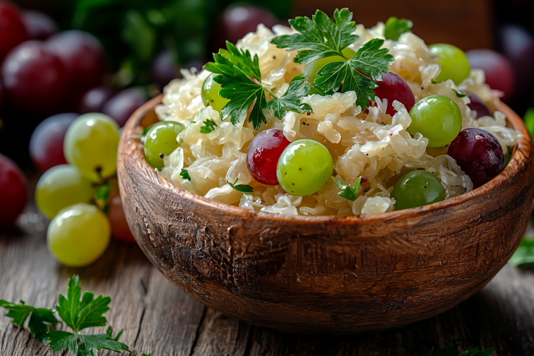 Квашеная капуста с виноградом — гастрономическое открытие